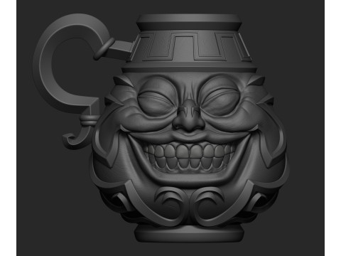 Pot of Greed - Original Look - Yu-Gi-Oh 3D प्रिंट मॉडल