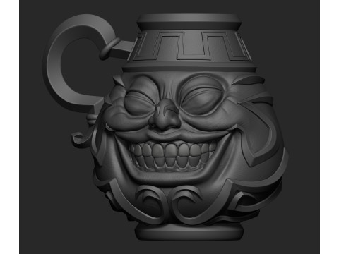 Pot of Greed - Original Look - Yu-Gi-Oh 3D प्रिंट मॉडल