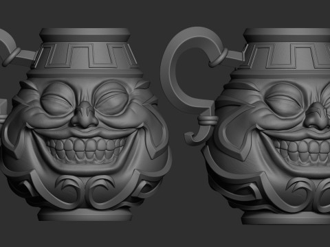Pot of Greed - Original Look - Yu-Gi-Oh 3D प्रिंट मॉडल