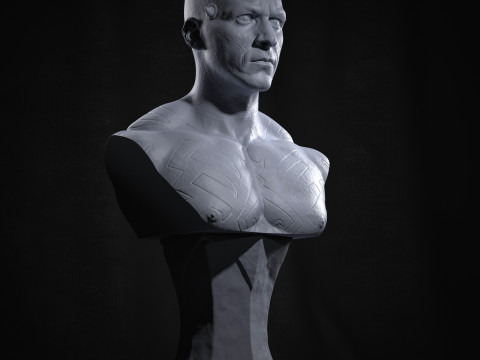 Darth Maul Bust Original Look Model Cetak 3D