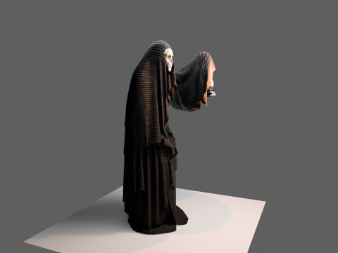 Reaper Character Rigged Animated Game Ready 3D 模型
