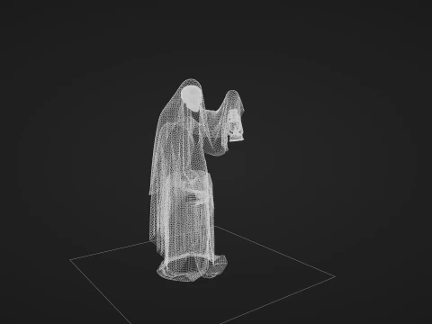 Reaper Character Rigged Animated Game Ready 3D Model