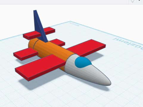SMALL AIRPLANE 3D Model