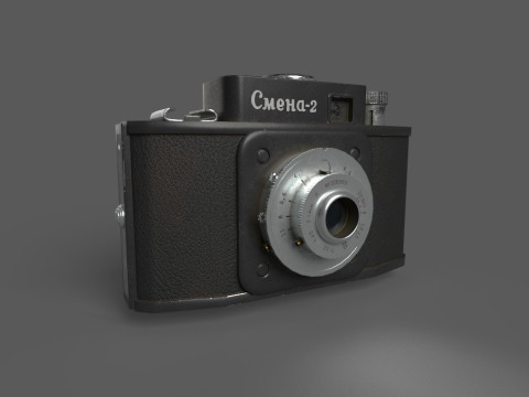 Camera 3D Model