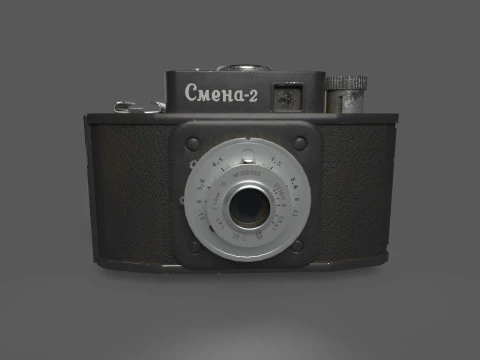Camera 3D Model
