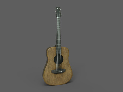 Guitare 3D Model