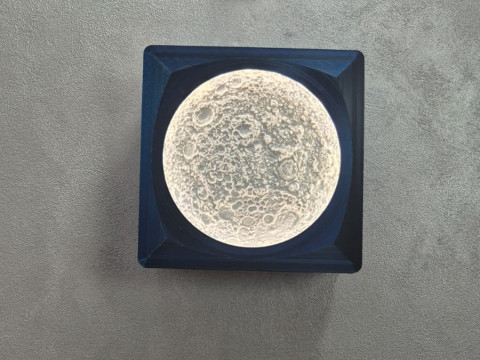 Router cover box with moon lamp 3D Принт Модель
