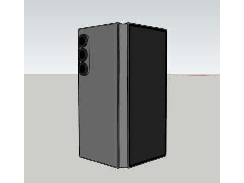 FOLD 66 SAMSON GALAX HAND PHONE 3D Модель