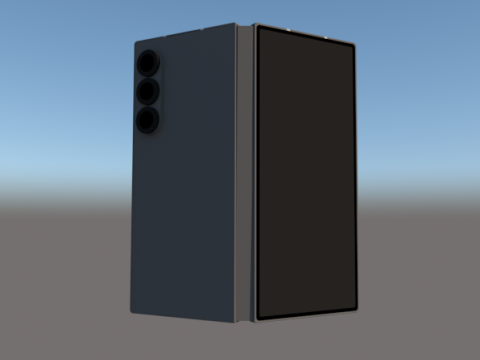 FOLD 66 SAMSON GALAX HAND PHONE Model 3D