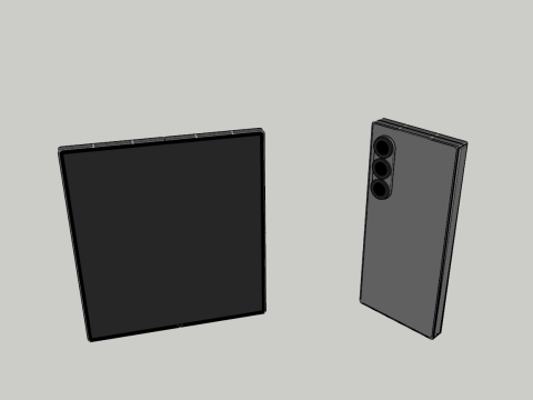 FOLD 66 SAMSON GALAX HAND PHONE Model 3D