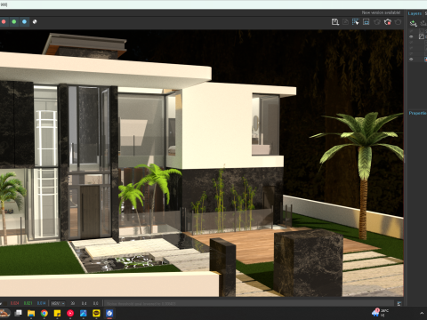 Beverly Hills High-End Villa For SketchUp Model 3D