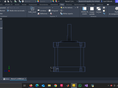 NEMA17 17HS15-0404S 3D Model