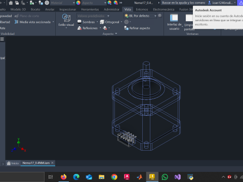 NEMA17 17HS15-0404S 3D Model