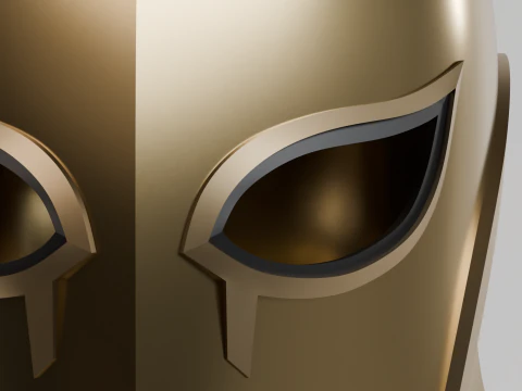 Dr Fate Injustice 2 Helmet Wearable 3D Print Model