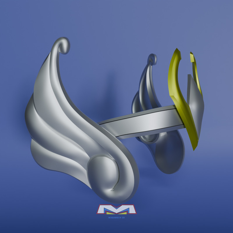 Saint Seiya Helmet Pegasus V5 Manga - V3 Anime 3D Print Model .c4d .max .obj .3ds .fbx .stl .blend 