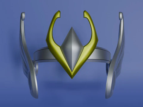 Saint Seiya Helmet Pegasus V5 Manga - V3 Anime 3D Print Model