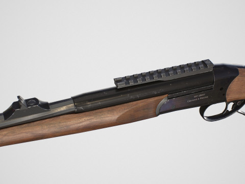 MR-18 762x54mm Hunting Rifle 3D 模型
