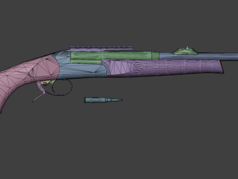 MR-18 762x54mm Hunting Rifle 3D 模型