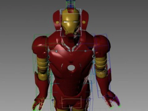 DEMİR ADAM 3D Model