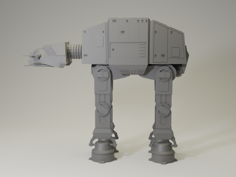 Star Wars AT-AT Walker 3D Модель