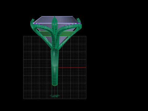 Heart Shaped Amethyst Petals Ring 3D Print Model
