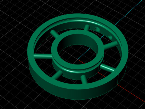 Baguette Pendant 3D 프린트 모델