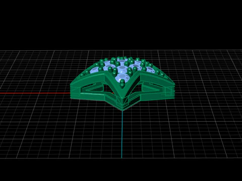 Pendiente de estrella de diamantes Modelo de impresión 3D