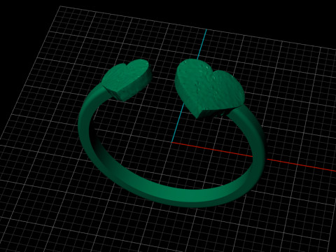 Design de anel de textura Modelo de Impressão 3D