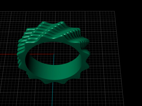 Ring Design 3D Print Model