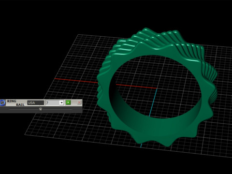 Ring Design 3D Print Model