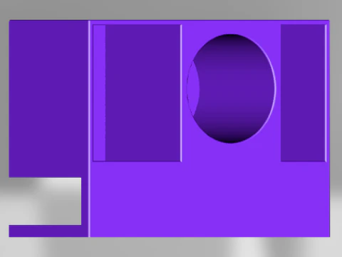 बिस्तर के किनारे पानी की बोतल और फोन धारक 3D प्रिंट मॉडल