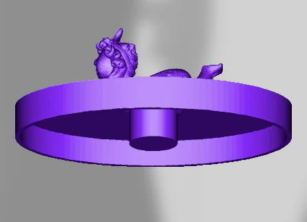 SOAP LID FIGURE 3D Print Model .c4d .max .obj .3ds .fbx .stl .blend 