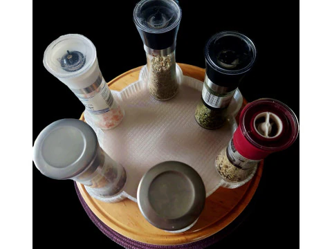 Spice mill tray 3D Print Model