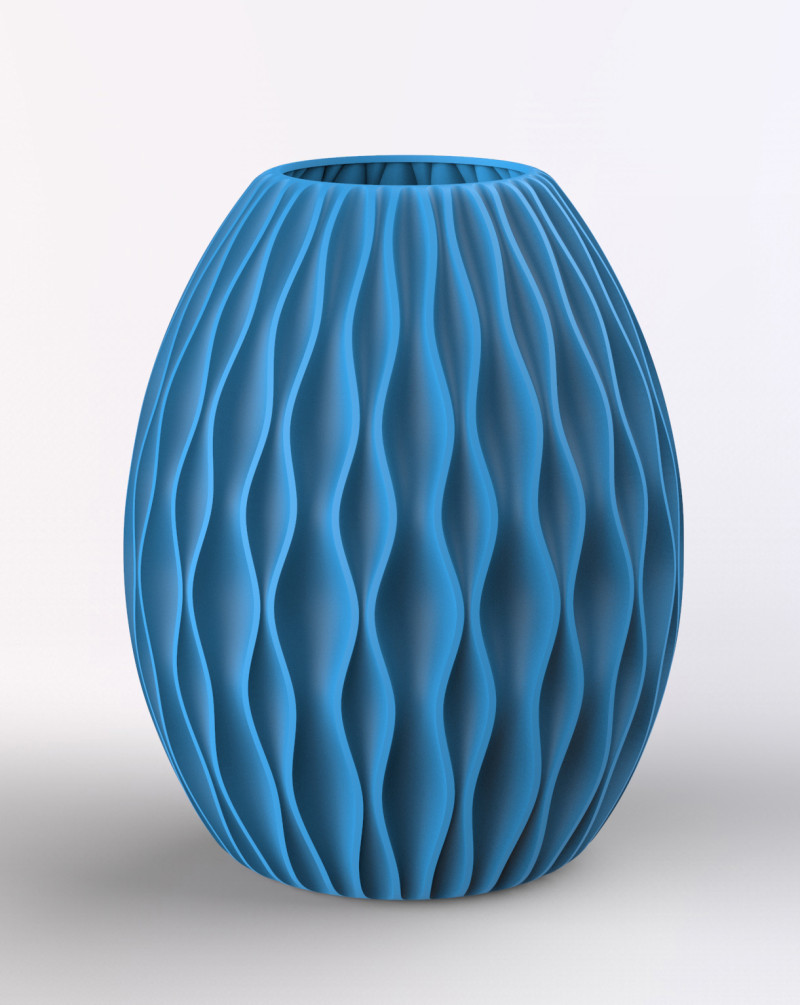 Art vase 3D 打印模型 .c4d .max .obj .3ds .fbx .stl .blend