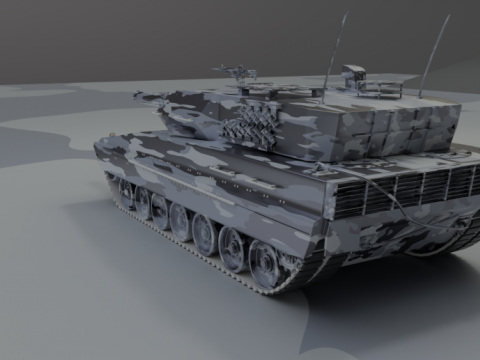 Leopard 2a 3Dモデル