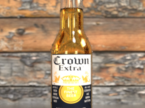Corona Beer Bottle Realistic for Product Visualization 3D Model