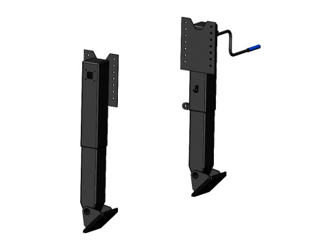 Landing Jack for Truck Trailer High-Quality 3D CAD Model 3D Модель