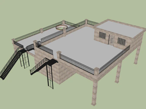BUILDING 3D MODEL 3D Model
