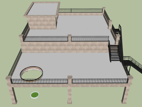 BUILDING 3D MODEL 3D Модель