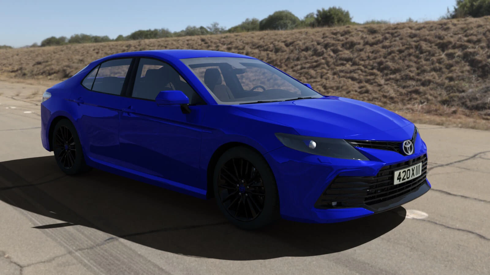 Toyota Camry for DAZ 3D Model .c4d .max .obj .3ds .fbx .stl .blend 