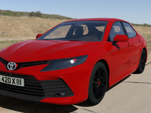 Toyota Camry for DAZ 3D मॉडल