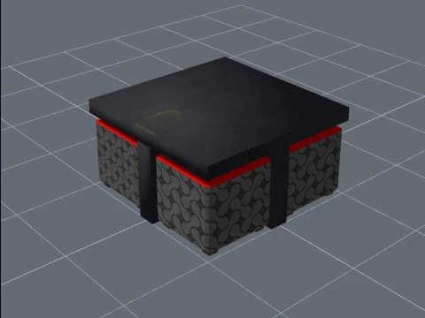 Living room table 3D Model