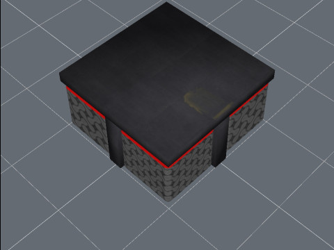 Living room table Modello 3D