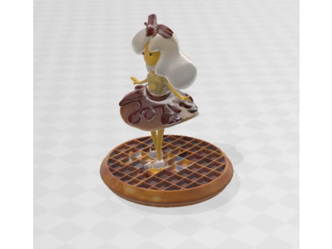 Princess breakfast 3D Print Model