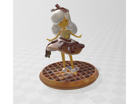 Princess breakfast Modèles 3D en vedette