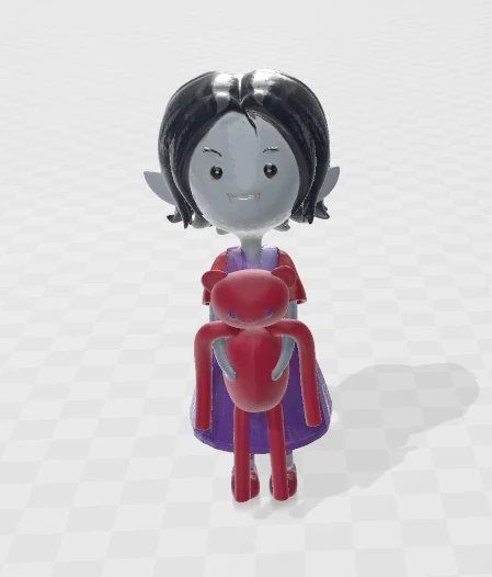 BABY MARCELINE 3D Print Model .c4d .max .obj .3ds .fbx .stl .blend 