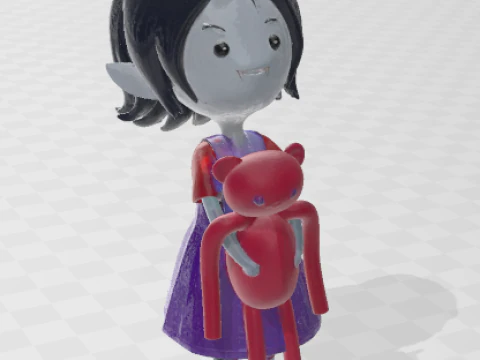 BABY MARCELINE 3D Print Model