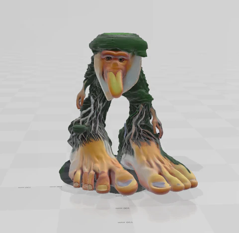 Brr Brr Patapim 3D Print Model .c4d .max .obj .3ds .fbx .stl .blend 