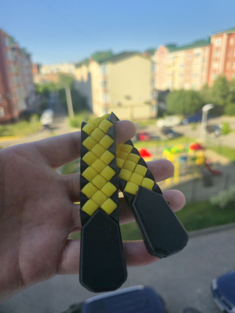 Mosaic Flip Beads 3D Принт Модель .c4d .max .obj .3ds .fbx .stl .blend 