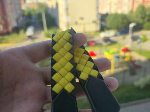 Mosaic Flip Beads Modelo de Impressão 3D